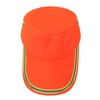 Breathable Mesh Baseball Cap with High-Visibility Reflective Strip Sanitation Cap