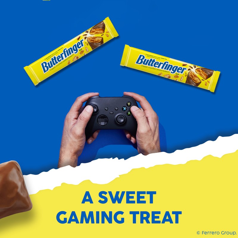 Butterfinger Full Size Candy Bar, 18 Count, Crispety Crunchety Peanut-Buttery