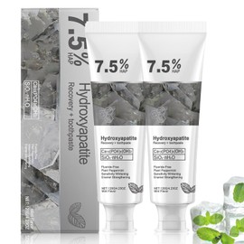 Hydroxyapatite Toothpaste for Advanced Enamel Protection, Gentle and Effective Formula, Fluoride-Free with Refreshing Mint, Hydroxyapatite Toothpaste for Sensitive Teeth (2)