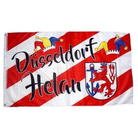 Flag Düsseldorf Helau Carnival 90 x 150 cm