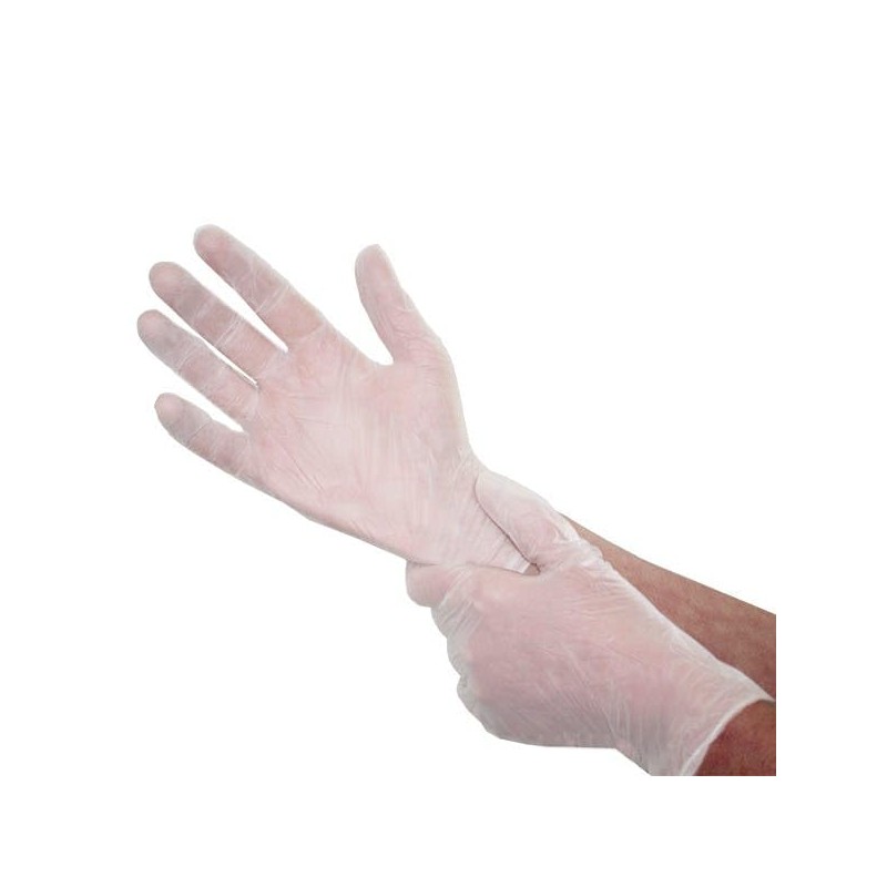 Blake & White Purely Protect Vinyl Gloves Clear Small Box