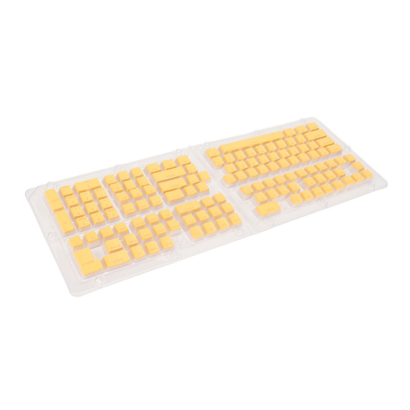 PBT Pudding Keycaps 129 Keys Translucent OEM Height Doubleshot Injection