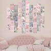KONGSY Pink Wall Collage Kit (50pcs, 4x6inch) - Pink &