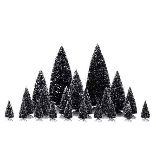 Lemax - Assorted Pine Trees - Set Of 21