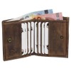 Ledershop24 J.Jones RFID Leather Men's Wallet Viennese Box Mini Wallet