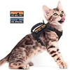 nanappice Tactical Cat Harness for Walking Escape Proof,Adjustable Pet Vest