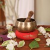 Marubhumi Tibetan Singing Bowl Set - Handcrafted Sound Bowl Meditation