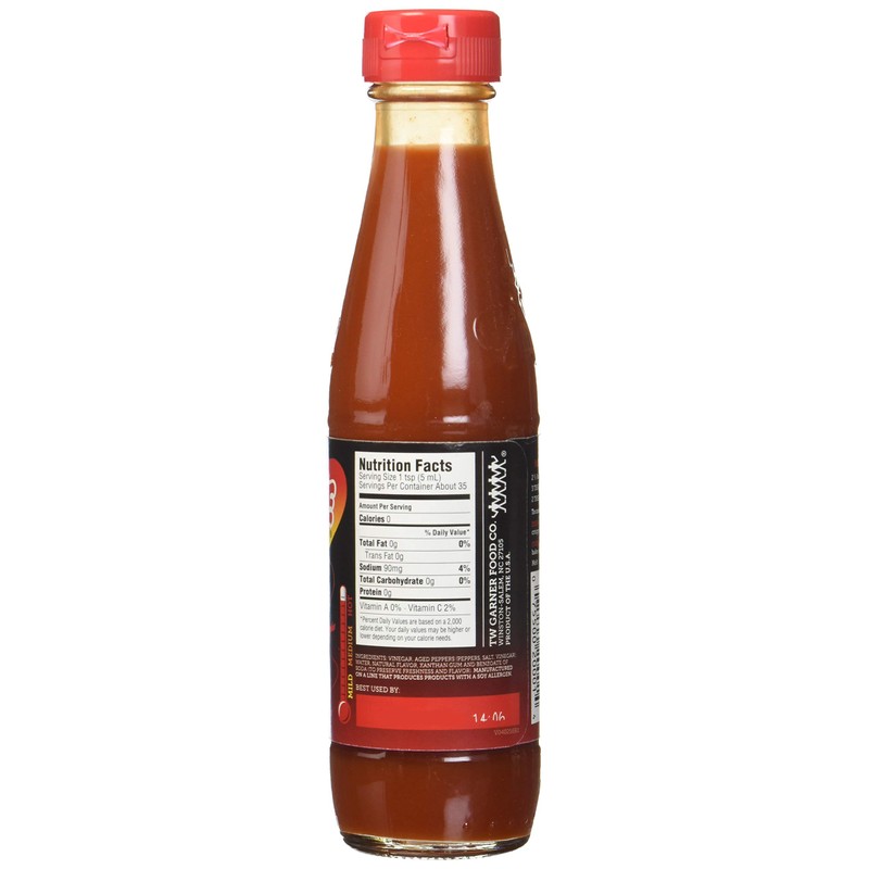 Texas Pete Hotter Hot Sauce, 6 Ounce (4 Bottles)