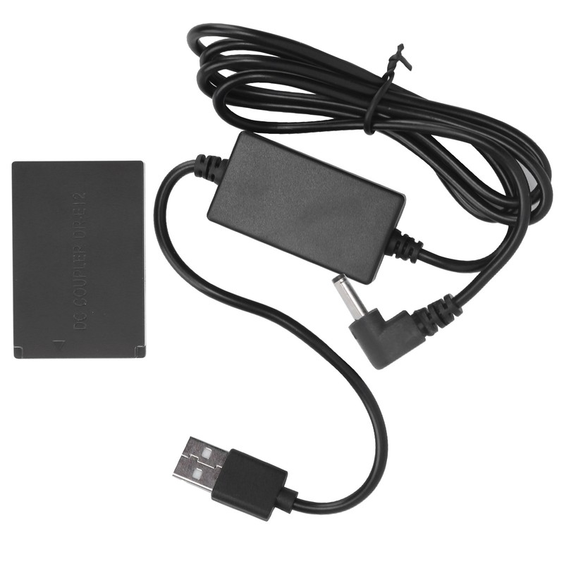 55.5V USB Drive Cable Mobile Power Supply DC Coupler LPE12