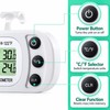 Digital Refrigerator Thermometer for Kitchen Storage – Magnetic LCD Temperature