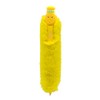 Idena 20201 Ballpoint Pen with Plush, Fluffy Yellow Pen with