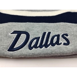 P&J Accessories Tobaggan Beanie Hat Dallas Football Cowboys Colors Adult Unisex