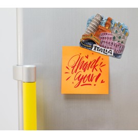 3D Fridge Magnet Vintage City Venice Rome Milan Florence Flag Italy Fridge Magnet Decoration for Magnetic Board Home Kitchen Office