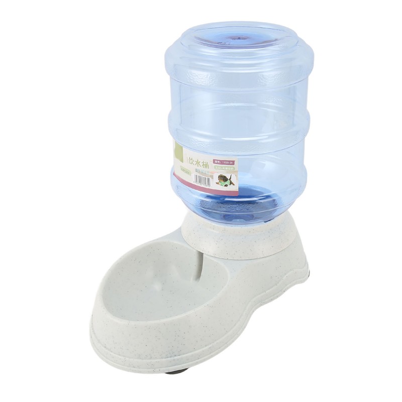 Pet Water Dispenser Gravity Refill Leakage Proof Clear Automatic Dog