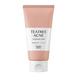Happybath 해피바스 티트리 아크네 클렌징폼 150g 5개 Happy Bath Tea Tree Acne Cleansing Foam 150g 5pcs