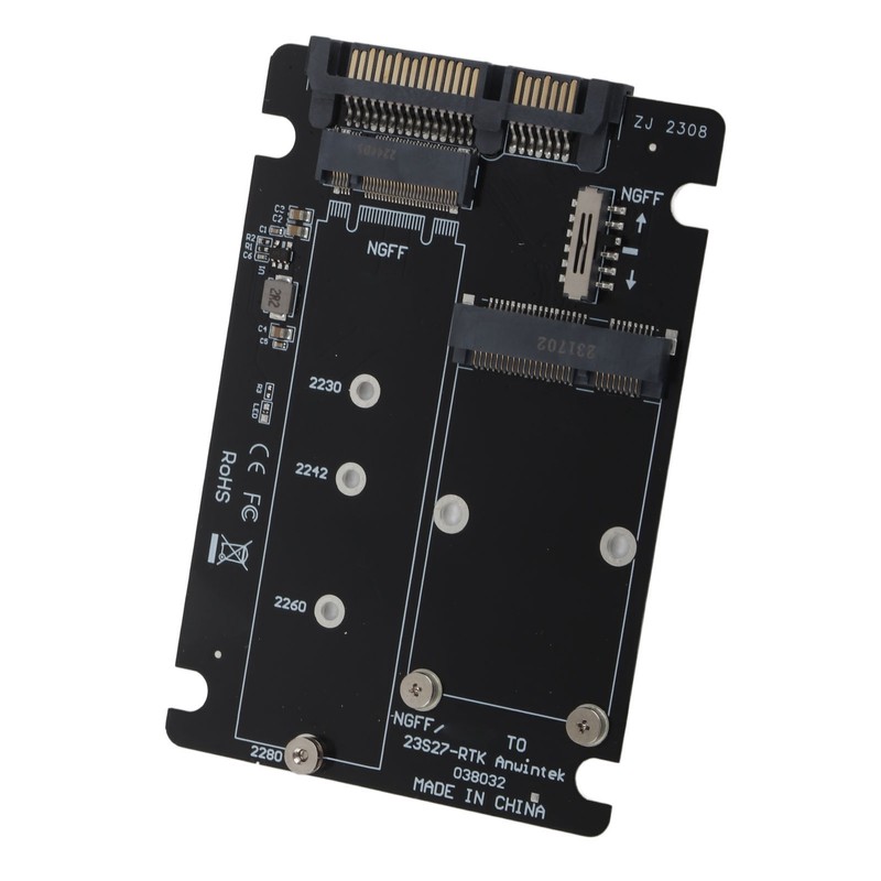 SSD Adapter Card High Speed 6Gbps MSATA M.2 NGFF to