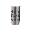 Funny Cat Tomcat Kitty Feline Whiskers Emotions Stainless Steel Insulated