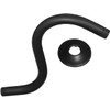 Westbrass 1/2" IPS x 8" S-Shaped Shower Arm and Flange,