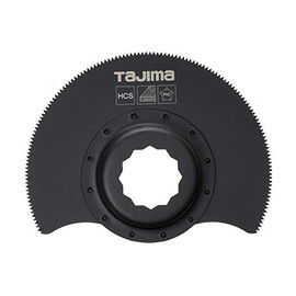 Tajima SHC91 Saw Accessories (Saw Blade for Multitool Star Holder) Precise Cutting in Wood, Plastics, Plasterboard Long Life 91 mm Semi-Circular