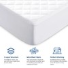 Sunshine Comforts Microfiber Quilted Waterproof Small Double Mattress Protector, 30cm