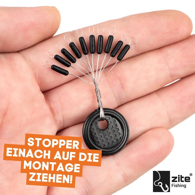 Zite Fishing Rubber Stopper Set Fishing | Line Stopper 3