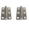 2pcs Lift Off Hinges Small Slip Joint Stainless Flag Hinge-Lift