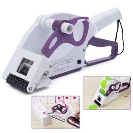 Manual Label Applicator Round Square Flat Bottle Labeling Machine for 22-35 mm Width Label, Barcode Applicator Hand Held Label Applicator Machine Sticker Labeler for Round Square Flat Bottle