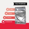 Ever Ready First Aid Mylar Rescue Blanket, Large Silver Thermal