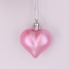 Christmas Tree Ornaments Set for Tree Xmas Balls Heart Shaped