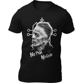 Ed Gein - No Pain No Gein T-Shirt (XL) Black