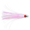 C&H Lures Pearl Baby Lure, Pink/Pearl Tinsel Skirt, 1/8 oz