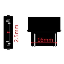 CEC Industries #3457NA (Amber) Bulbs, 12.8/14 V, 28.16/8.26 W, W2.5x16q Base, S-8 shape (Box of 10)
