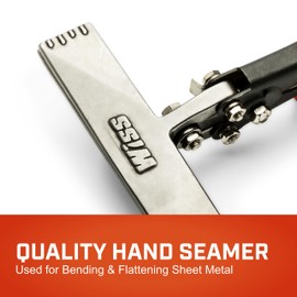 Crescent Wiss 6" Straight Handle Hand Seamer - WS6N