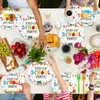CHUNNIN 96Pcs End of School Party Paper Plates and Napkins