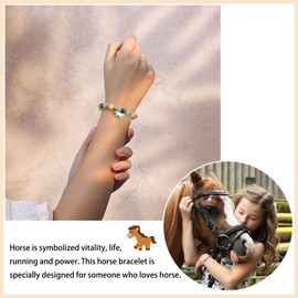 DiRikiss Horse Stuff Horse Gifts for Girls Horse Jewelry Birthday Gifts for Teen Teenage Girls Gifts Ideas Valentines' Day Christmas Stuffers Gifts Horse Lover Gifts for Women Girls