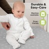 KeaBabies 2-Pack Organic Crib Sheets for Boys, Girls, Jersey Fitted