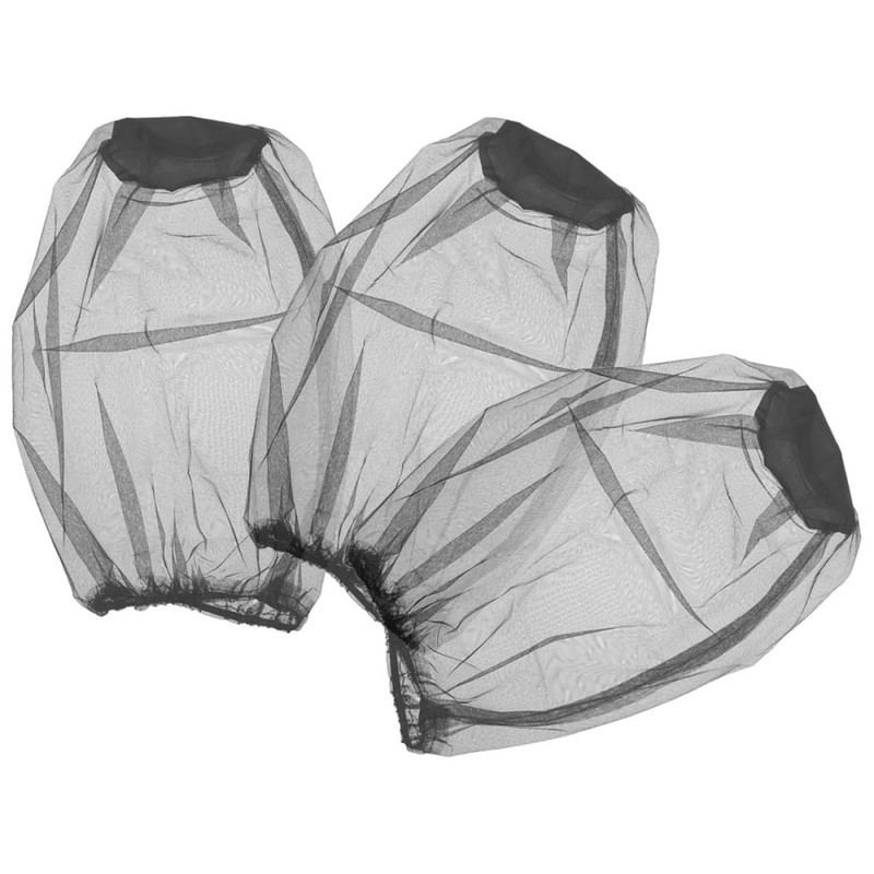 Sosoport 4sets Mesh Net Headwear for Outdoor Portable Bug Netting