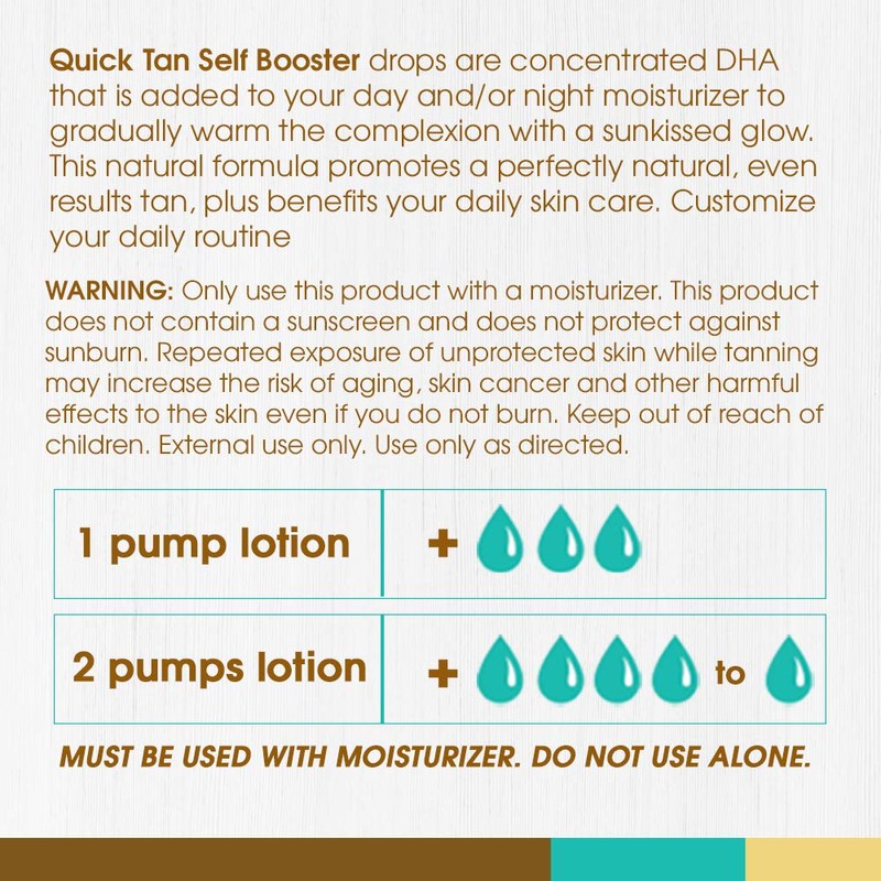 Body Drench Quick Tan Self Tanner Booster Drops – Add