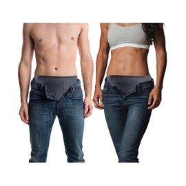 Movibrace Ostomy Stoma Pouch for Colostomy, Ileostomy and Urostomy Concealment - Left Large