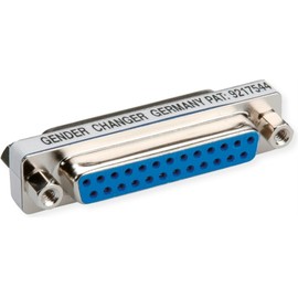 ROLINE Gender Changer 25-Pin Female to female 1:1 connection