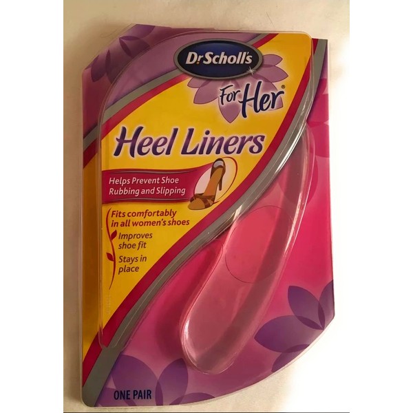 Dr. Scholl's For Her Heel Liners, 1 Pair