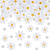 40Pcs Daisy Patches, 4 Sizes Daisy Flower Patches Iron on