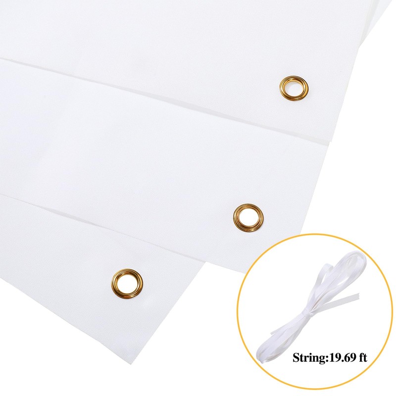 Zonon Large Blank Banners And Signs Polyester Oxford Cloth Sublimation