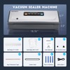 INKBIRD Rechargeable Cordless Vacuum Sealer Machine with 20Ft Bag Storage