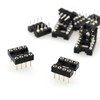 IC Socket TAODAN 10pcs 2.54 mm Pitch 8 Pins Round
