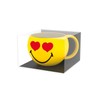 zak! Espresso-Tasse Smiley-Liebe 100ml, Porzellan, Mehrfarbig, 8 x 8 x