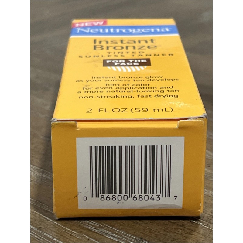 NEUTROGENA INSTANT BRONZE Tinted Sunless Tanner Bronzer Lotion Cream Tan