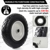 AR-PRO 2-Pack 4.80/4.00-8 Flat Free Tire and Wheel, 16-Inch Solid