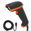 Tera Barcode-Scanner 1D Laser USB Wired Kabelgebunden Handheld Barcodescanner Handscanner
