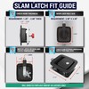 LATCH.IT RV Slam Latch | All Metal Storage Locks |